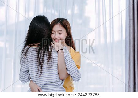 Same Sex Asian Lesbian Image Photo Free Trial Bigstock