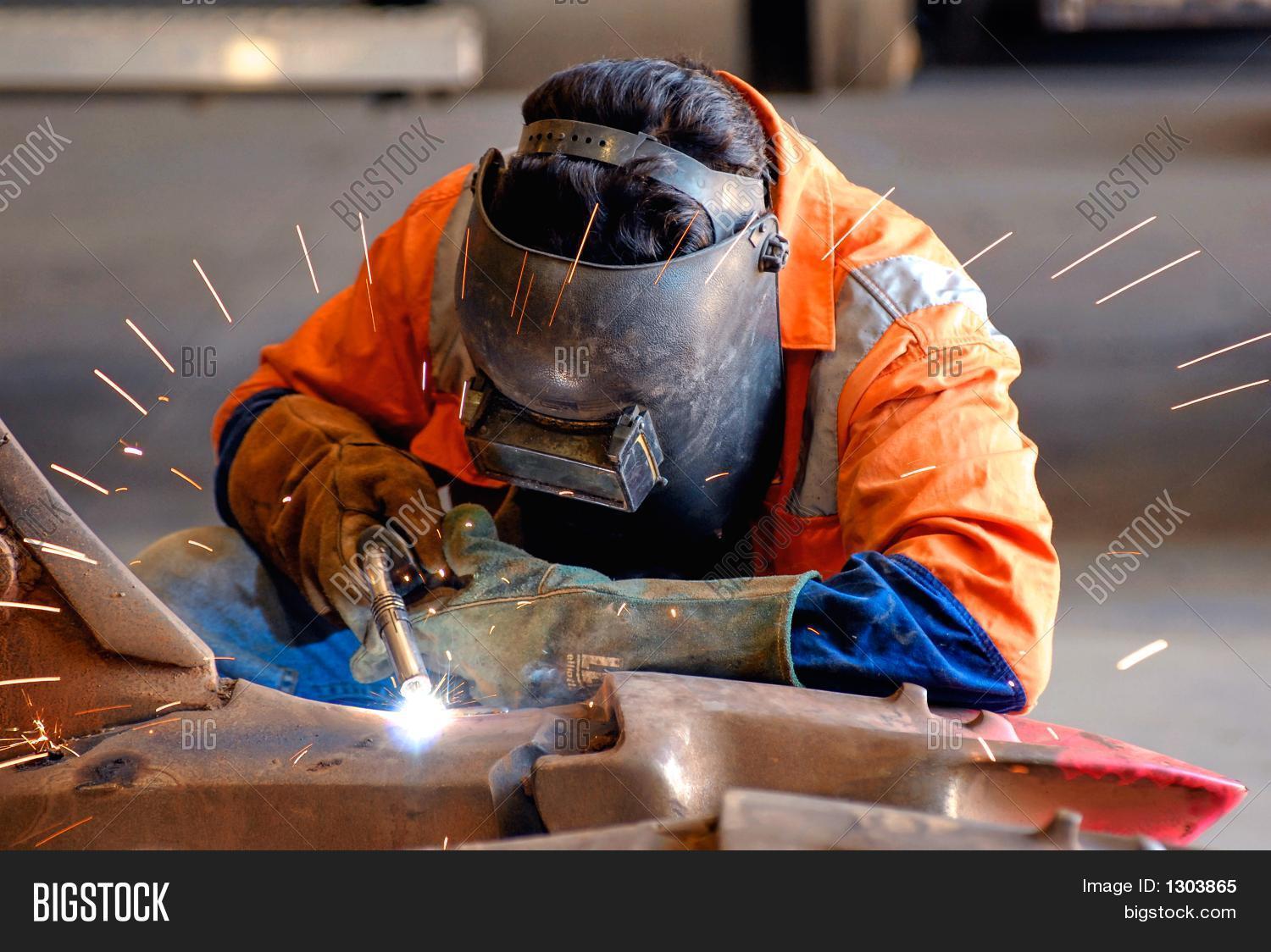 Industrial Welding Image & Photo Bigstock