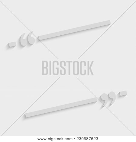 vector quote blank template quote empty square empty template