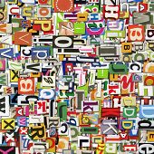 stock photo of newspaper  - Designed background - JPG 