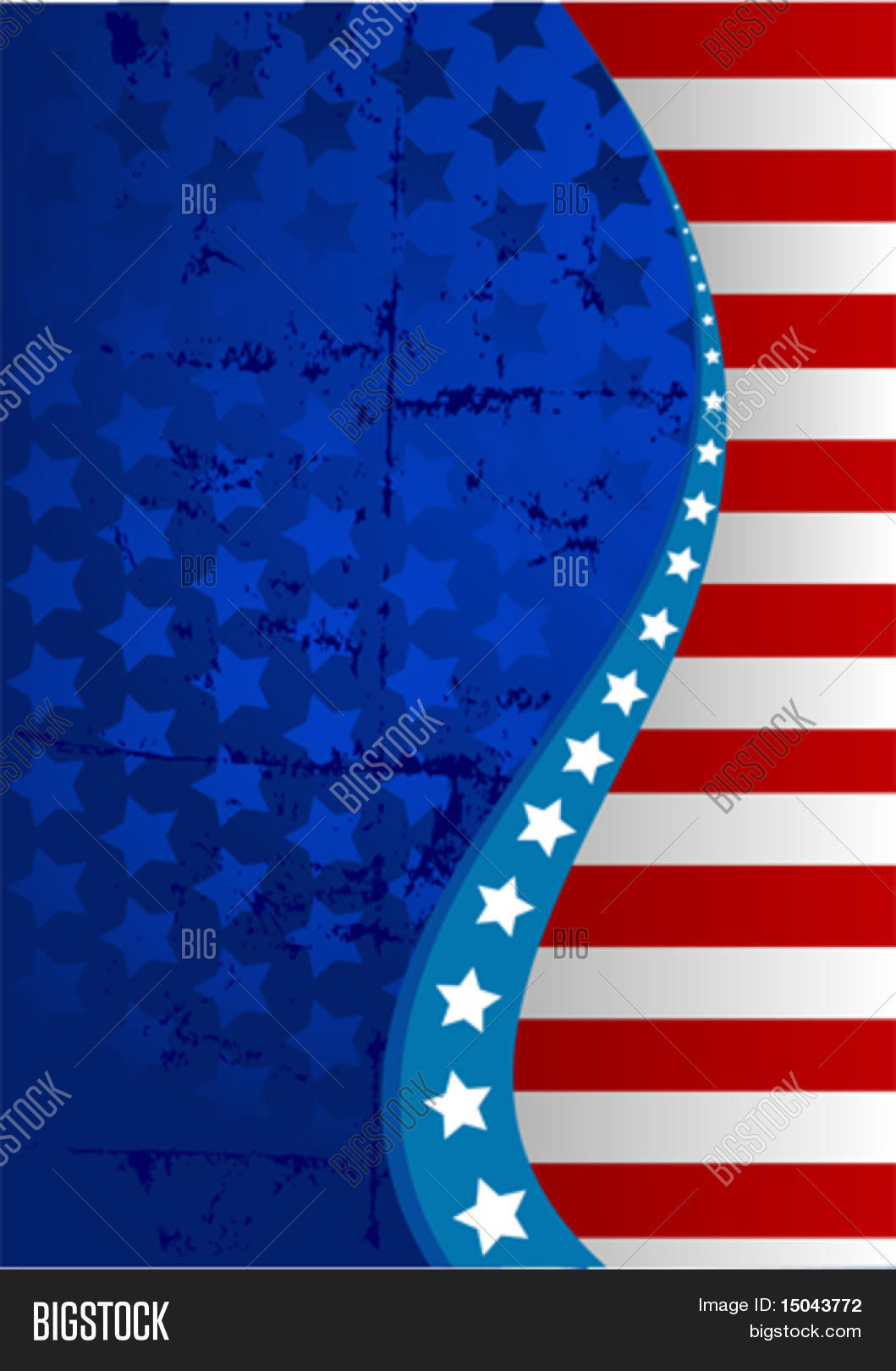 An American flag vertical background Stock Vector & Stock Photos | Bigstock