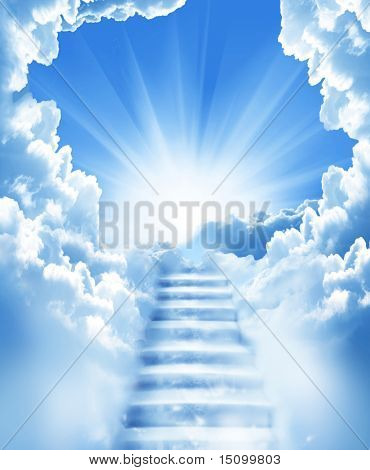 Picture or Photo of Stairs in sky