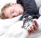picture of late  - A man sleeping - JPG 