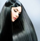 picture of beauty  - Long Straight Hair - JPG 
