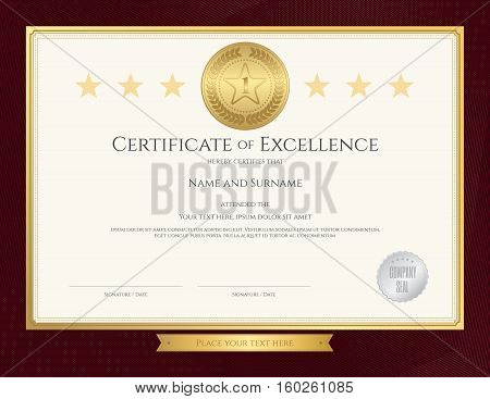elegant certificate