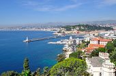 stock photo of france  - Nice at the french Riviera in South of France - JPG 
