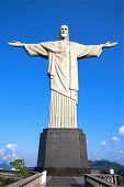 image of religion  - Christ the Redeemer statue in rio de janeiro in brazil - JPG 