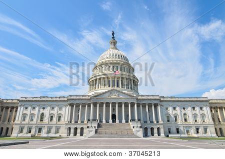 Picture or Photo of United States Capitol Building east facade - Washington DC United States