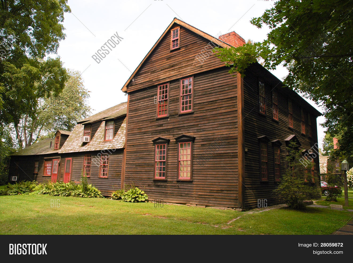 Old Deerfield Village Historic Image & Photo Bigstock