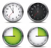 stock photo of watch  - clock set - JPG 