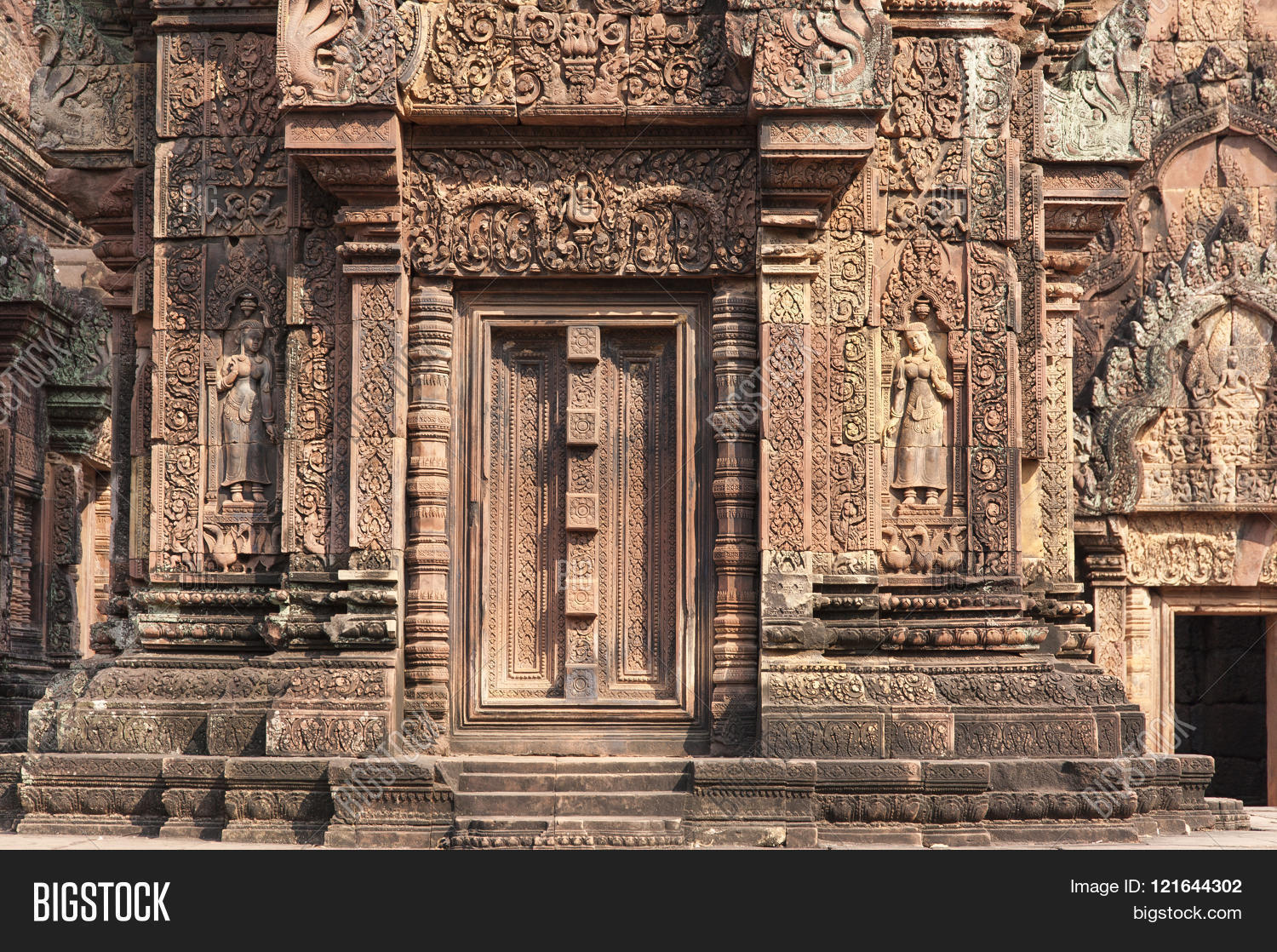 Religious Stone Carvings Temple Image & Photo Bigstock