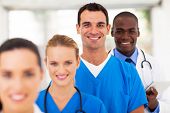 stock photo of medical  - group of modern medical professionals portrait - JPG 