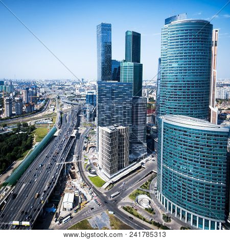 Poster: Aerial View Of Moscow With