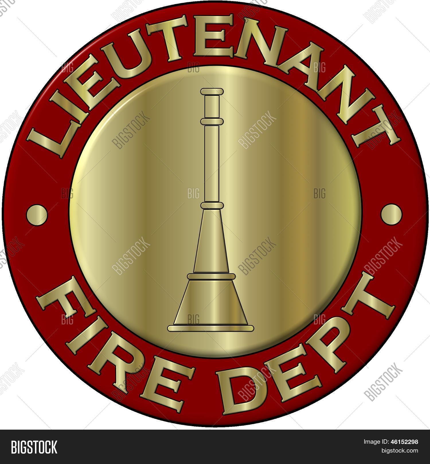 Fire Department Lieutenant Collar Image & Photo Bigstock