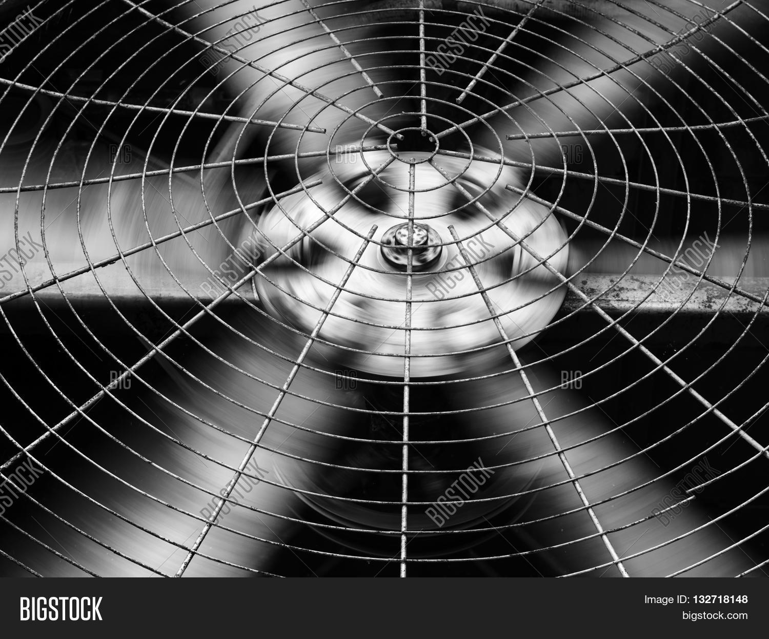 Black and white of HVAC (Heating Ventilation and Air Conditioning