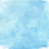 blue watercolor background for your design.painting on paper from my originals