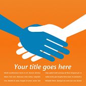 image of handshake  - Handshake symmetry - JPG 