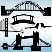 foto of bridge  - various bridge illustrations - JPG 