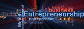 picture of venture  - Background concept illustration of business entrepreneurship entrepreneur glowing light - JPG 