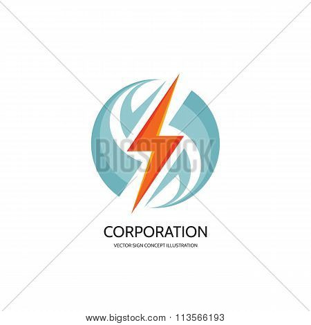 electronic technology vector logo
