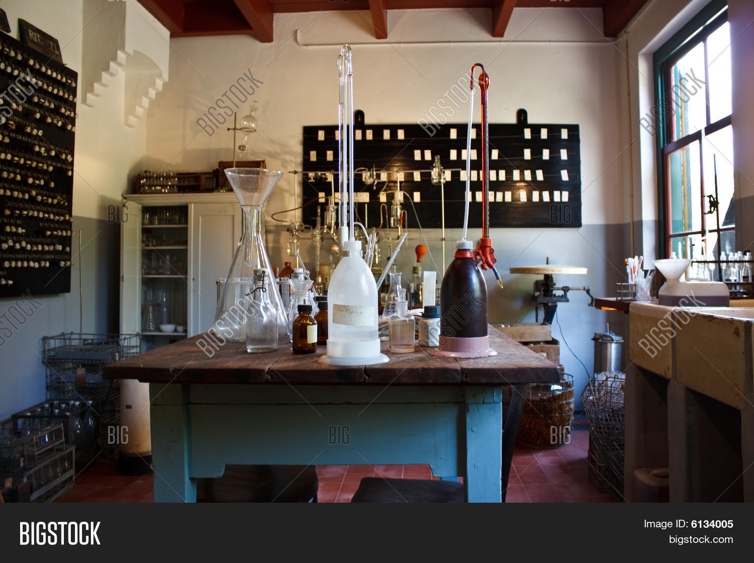 Old Laboratory Image & Photo Bigstock