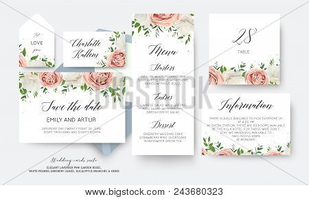 Poster: Wedding Floral Save The Date