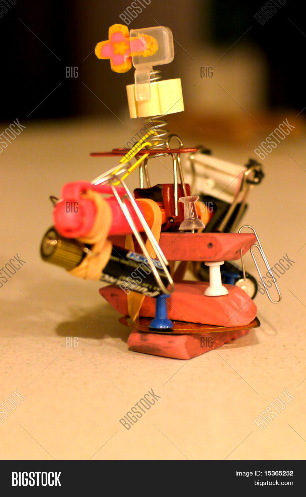 Office Supplies Sculpture Image & Photo Bigstock