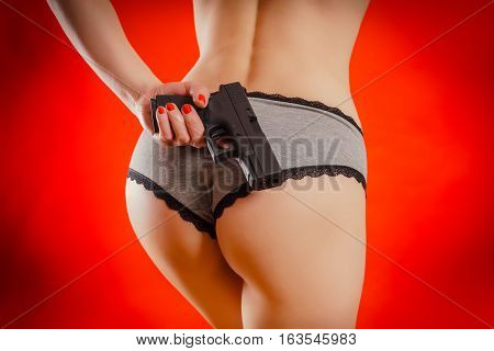 Poster: sexy woman in