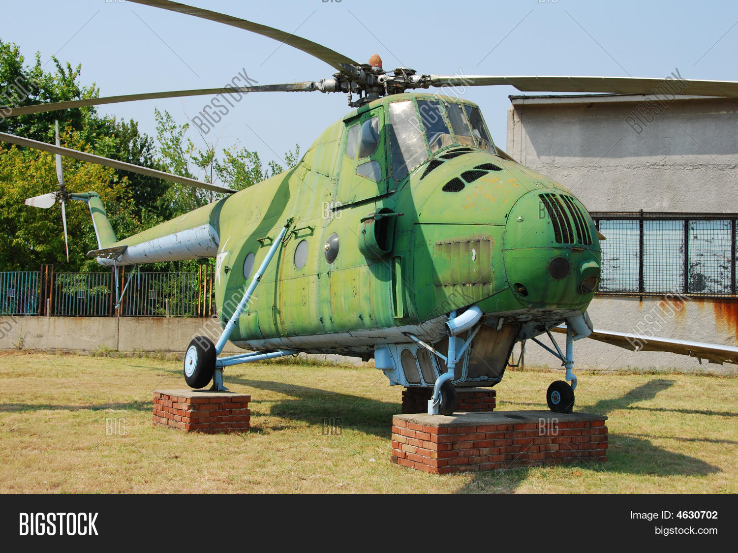 Old Helicopter Stock Photo & Stock Images Bigstock
