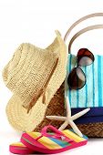 image of beach  - Beach Bag with Towel - JPG 