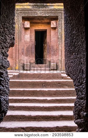 Poster: Lalibela Ethiopia Famous Rockhewn Church