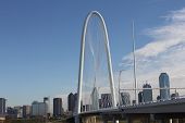 foto of bridge  - New Bridge In Dallas Bridge to nowhere - JPG 