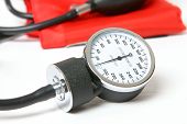 foto of pressure  - sphygmomanometer  - JPG 
