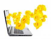 image of money  - Online business - JPG 