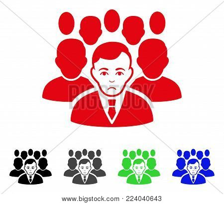 Poster: Dolor Crowd vector
