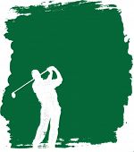 picture of golf  - Golf Vector Background - JPG 