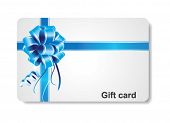 stock photo of gift  - Gift card - JPG 