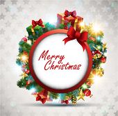 stock photo of holidays  - Christmas Banner - JPG 