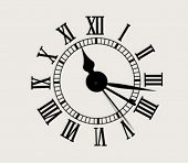stock photo of tick tock  - antique clock face  - JPG 