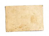 image of  photo  - Old photo on white background - JPG 