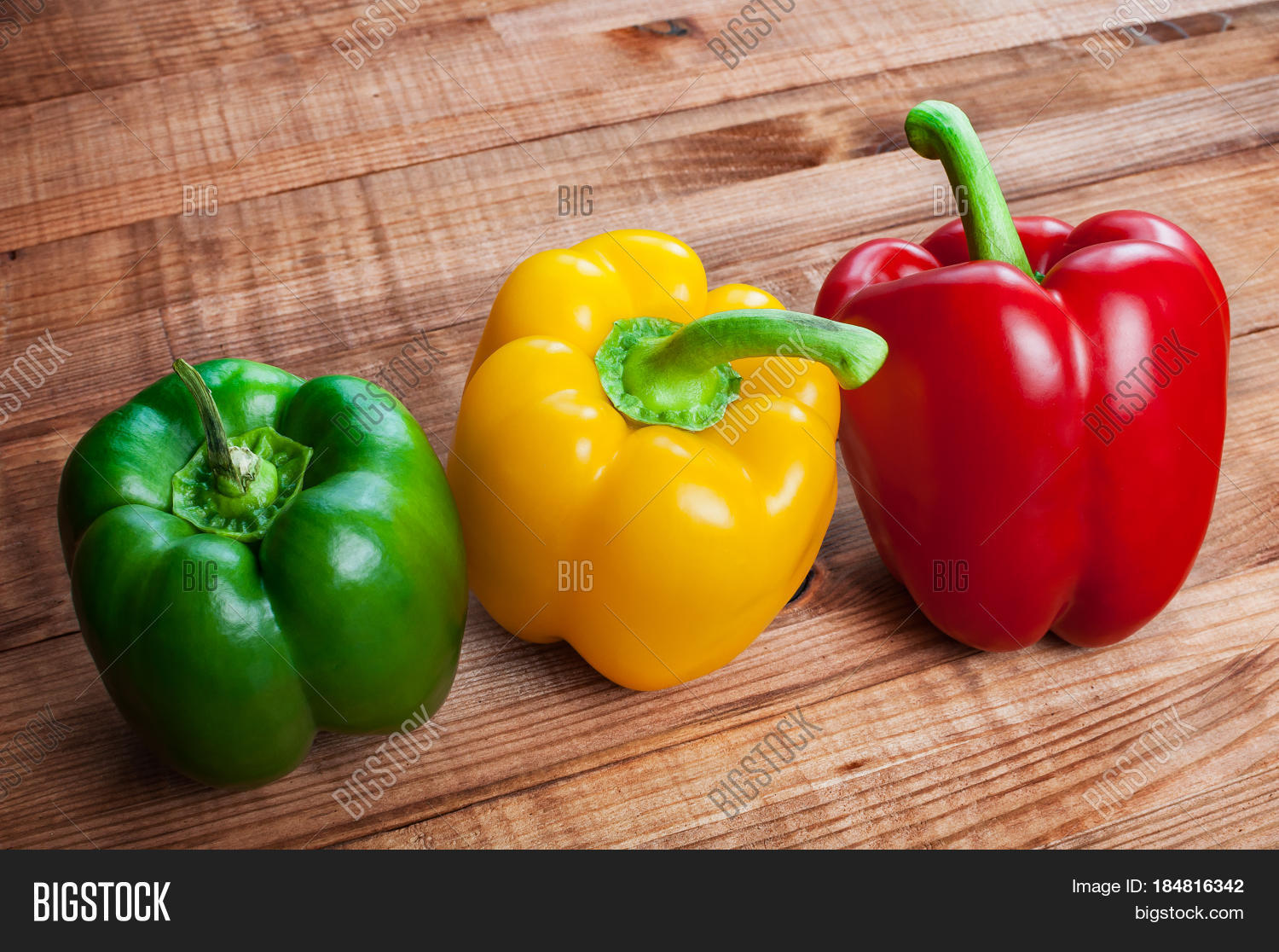 Still Life Bell Peppers Spices Image & Photo Bigstock