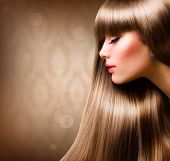 stock photo of gloss  - Blond Hair - JPG 