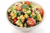 stock photo of food  - quinoa salad - JPG 