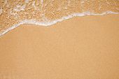 picture of sand  - sand and wave background - JPG 