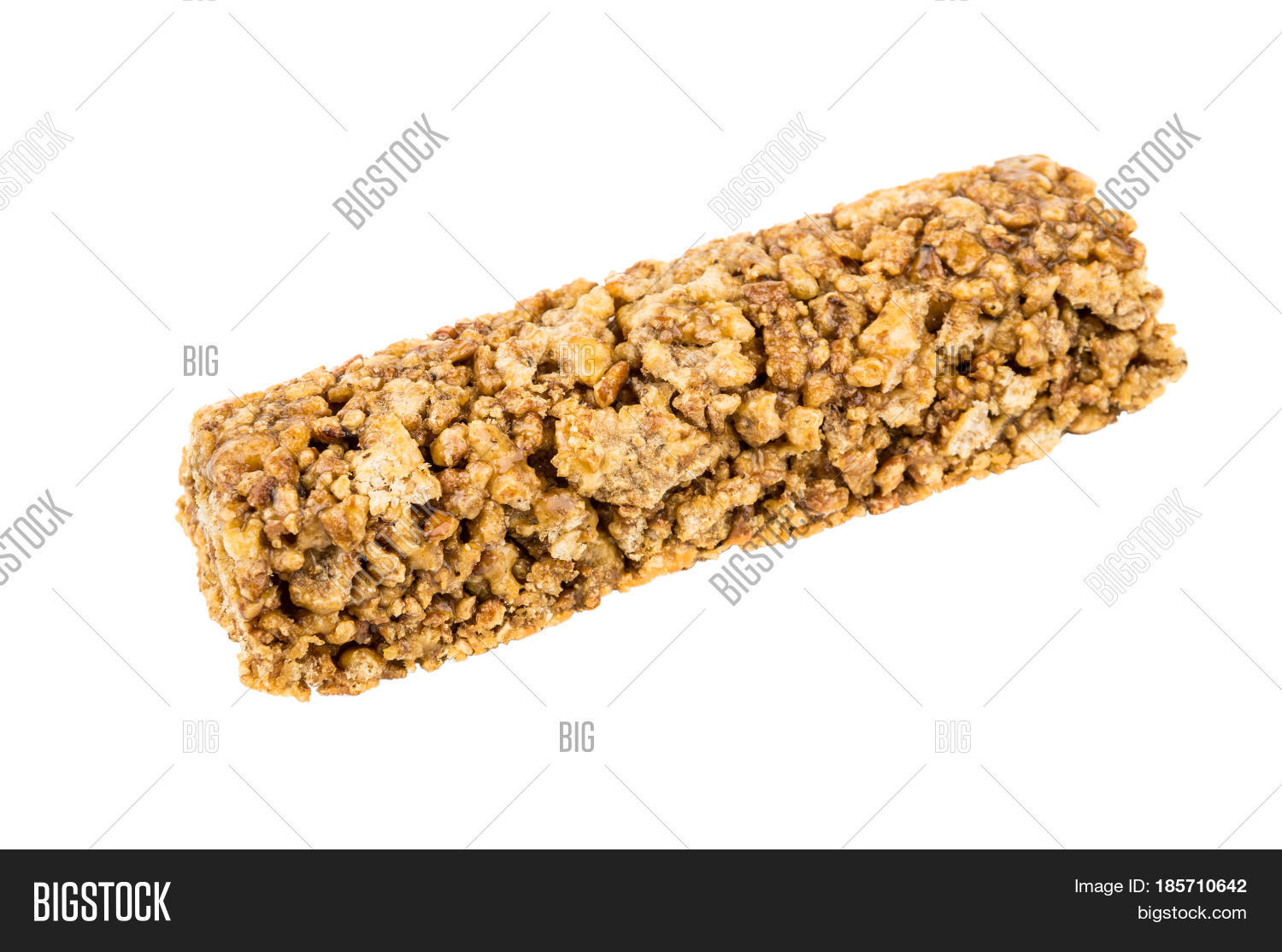 Single Granola Bar Isolated On Image & Photo Bigstock