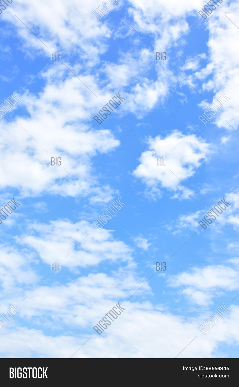 Sky Background Only Clouds Blue Image & Photo Bigstock