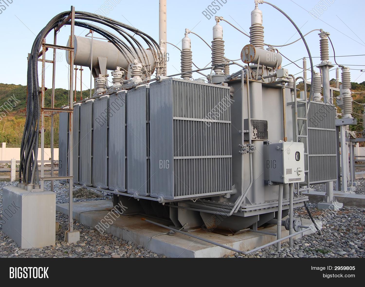 Power Plant Transformer Image & Photo Bigstock