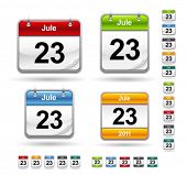 stock photo of meeting  - Calendar icon - JPG 