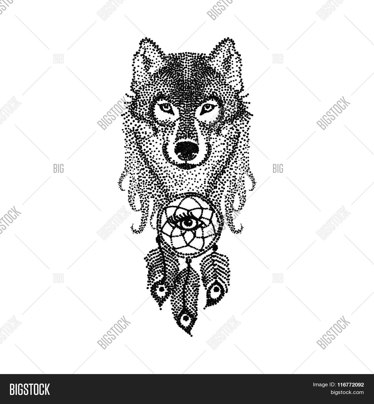dotwork tattoo design stylized vector u0026 photo bigstock dotwork tattoo design stylized vector u0026 photo bigstock