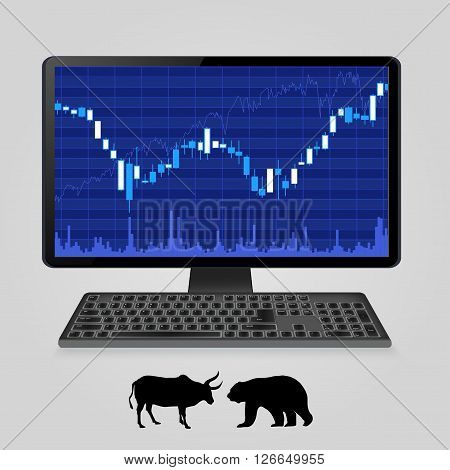 Forex trading stock images
